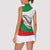 Germany Heligoland Women Sleeveless Polo Shirt with Seal Graphic and Red Green Wave Nature - Wonder Print Shop