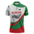 Germany Heligoland Zipper Polo Shirt with Seal Graphic and Red Green Wave Nature - Wonder Print Shop