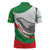 Germany Heligoland Zipper Polo Shirt with Seal Graphic and Red Green Wave Nature - Wonder Print Shop