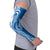 Busingen am Hochrhein Germany Arm Sleeves with Swan Pattern and Blue White Heart Design - Wonder Print Shop