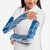 Busingen am Hochrhein Germany Arm Sleeves with Swan Pattern and Blue White Heart Design - Wonder Print Shop