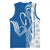 Busingen am Hochrhein Germany Basketball Jersey with Swan Pattern and Blue White Heart Design - Wonder Print Shop