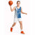 Busingen am Hochrhein Germany Basketball Jersey with Swan Pattern and Blue White Heart Design - Wonder Print Shop