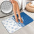 Busingen am Hochrhein Germany Bathroom Set with Swan Pattern and Blue White Heart Design - Wonder Print Shop