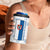 Busingen am Hochrhein Germany 4 in 1 Can Cooler Tumbler with Swan Pattern and Blue White Heart Design - Wonder Print Shop
