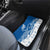 Busingen am Hochrhein Germany Car Mats with Swan Pattern and Blue White Heart Design - Wonder Print Shop