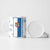 Busingen am Hochrhein Germany Ceramic Mug with Swan Pattern and Blue White Heart Design - Wonder Print Shop