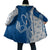 Busingen am Hochrhein Germany Cloak with Swan Pattern and Blue White Heart Design - Wonder Print Shop