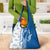 Busingen am Hochrhein Germany Grocery Bag with Swan Pattern and Blue White Heart Design - Wonder Print Shop