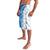 Busingen am Hochrhein Germany Lavalava with Swan Pattern and Blue White Heart Design - Wonder Print Shop