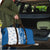 Busingen am Hochrhein Germany Travel Bag with Swan Pattern and Blue White Heart Design - Wonder Print Shop