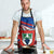 Busingen am Hochrhein Germany Apron with Grape Crest Design and Red Blue Wine Theme - Wonder Print Shop