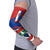 Busingen am Hochrhein Germany Arm Sleeves with Grape Crest Design and Red Blue Wine Theme - Wonder Print Shop