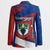 Busingen am Hochrhein Germany Blazer with Grape Crest Design and Red Blue Wine Theme - Wonder Print Shop