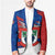 Busingen am Hochrhein Germany Blazer with Grape Crest Design and Red Blue Wine Theme - Wonder Print Shop