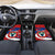 Busingen am Hochrhein Germany Car Mats with Grape Crest Design and Red Blue Wine Theme - Wonder Print Shop