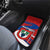 Busingen am Hochrhein Germany Car Mats with Grape Crest Design and Red Blue Wine Theme - Wonder Print Shop