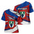 Busingen am Hochrhein Germany Cross Shoulder Shirt with Grape Crest Design and Red Blue Wine Theme - Wonder Print Shop