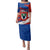 Busingen am Hochrhein Germany Family Matching Puletasi and Hawaiian Shirt with Grape Crest Design and Red Blue Wine Theme - Wonder Print Shop