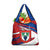 Busingen am Hochrhein Germany Grocery Bag with Grape Crest Design and Red Blue Wine Theme - Wonder Print Shop