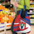 Busingen am Hochrhein Germany Grocery Bag with Grape Crest Design and Red Blue Wine Theme - Wonder Print Shop