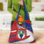Busingen am Hochrhein Germany Grocery Bag with Grape Crest Design and Red Blue Wine Theme - Wonder Print Shop