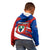 Busingen am Hochrhein Germany Kid Hoodie with Grape Crest Design and Red Blue Wine Theme - Wonder Print Shop
