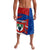 Busingen am Hochrhein Germany Lavalava with Grape Crest Design and Red Blue Wine Theme - Wonder Print Shop