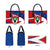 Busingen am Hochrhein Germany Leather Bag with Grape Crest Design and Red Blue Wine Theme - Wonder Print Shop