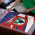 Busingen am Hochrhein Germany Puzzle with Grape Crest Design and Red Blue Wine Theme - Wonder Print Shop