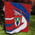 Busingen am Hochrhein Germany Quilt with Grape Crest Design and Red Blue Wine Theme - Wonder Print Shop