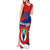 Busingen am Hochrhein Germany Tank Maxi Dress with Grape Crest Design and Red Blue Wine Theme - Wonder Print Shop