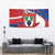 Busingen am Hochrhein Germany Tapestry with Grape Crest Design and Red Blue Wine Theme - Wonder Print Shop