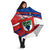 Busingen am Hochrhein Germany Umbrella with Grape Crest Design and Red Blue Wine Theme - Wonder Print Shop