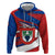 Busingen am Hochrhein Germany Zip Hoodie with Grape Crest Design and Red Blue Wine Theme - Wonder Print Shop