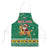 South Africa Christmas Apron Santa Reindeer and Africa Map - Wonder Print Shop