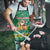 South Africa Christmas Apron Santa Reindeer and Africa Map - Wonder Print Shop