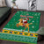 South Africa Christmas Area Rug Santa Reindeer and Africa Map - Wonder Print Shop