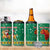 South Africa Christmas 4 in 1 Can Cooler Tumbler Santa Reindeer and Africa Map - Wonder Print Shop