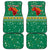 South Africa Christmas Car Mats Santa Reindeer and Africa Map - Wonder Print Shop