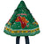 South Africa Christmas Cloak Santa Reindeer and Africa Map - Wonder Print Shop
