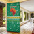 South Africa Christmas Door Cover Santa Reindeer and Africa Map - Wonder Print Shop