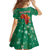 South Africa Christmas Family Matching Off The Shoulder Long Sleeve Dress and Hawaiian Shirt Santa Reindeer and Africa Map - Wonder Print Shop