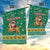 South Africa Christmas Garden Flag Santa Reindeer and Africa Map - Wonder Print Shop