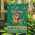 South Africa Christmas Garden Flag Santa Reindeer and Africa Map - Wonder Print Shop