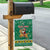 South Africa Christmas Garden Flag Santa Reindeer and Africa Map - Wonder Print Shop