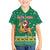 South Africa Christmas Kid Hawaiian Shirt Santa Reindeer and Africa Map - Wonder Print Shop