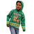 South Africa Christmas Kid Hoodie Santa Reindeer and Africa Map - Wonder Print Shop