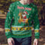 South Africa Christmas Ugly Christmas Sweater Santa Reindeer and Africa Map - Wonder Print Shop