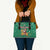 South Africa Christmas Leather Bag Santa Reindeer and Africa Map - Wonder Print Shop